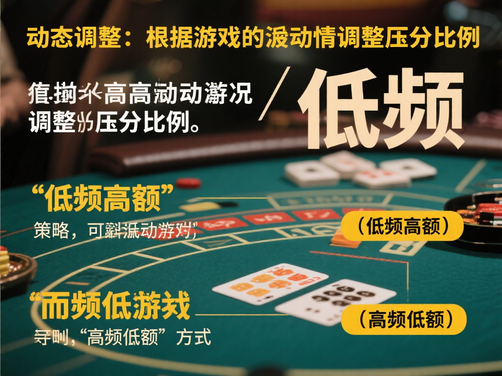动态调整：根据游戏的波动情况调整压分比例。例如，在